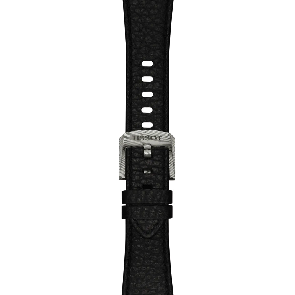 PRX Damascus Powermatic 80 38mm - Grey on Leather Strap