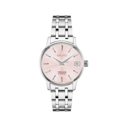 SRP839 Presage Cocktail Time 33.8mm - Pink on Bracelet