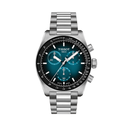PR516 Quartz Chronograph 40mm - Blue-Black on Bracelet