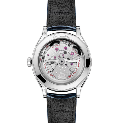 Constellation Observatory 39.4mm - Blue on Leather Strap