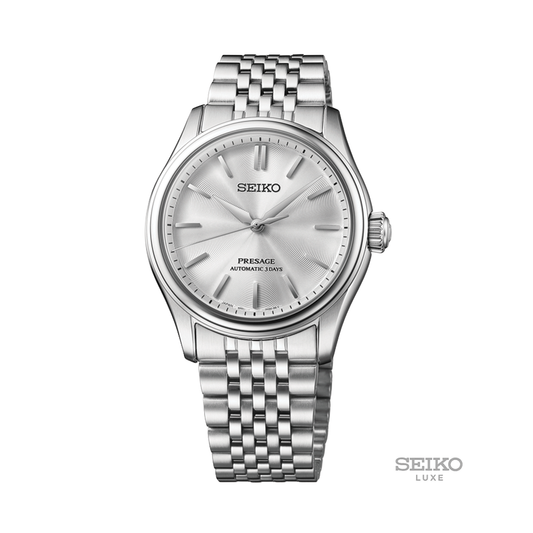 Relógio Presage Classic Series Prata