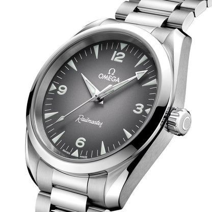 Seamaster Railmaster 38mm - Grey on Bracelet
