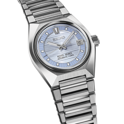 SLA091 King Seiko VANAC 41mm - Silver on Bracelet