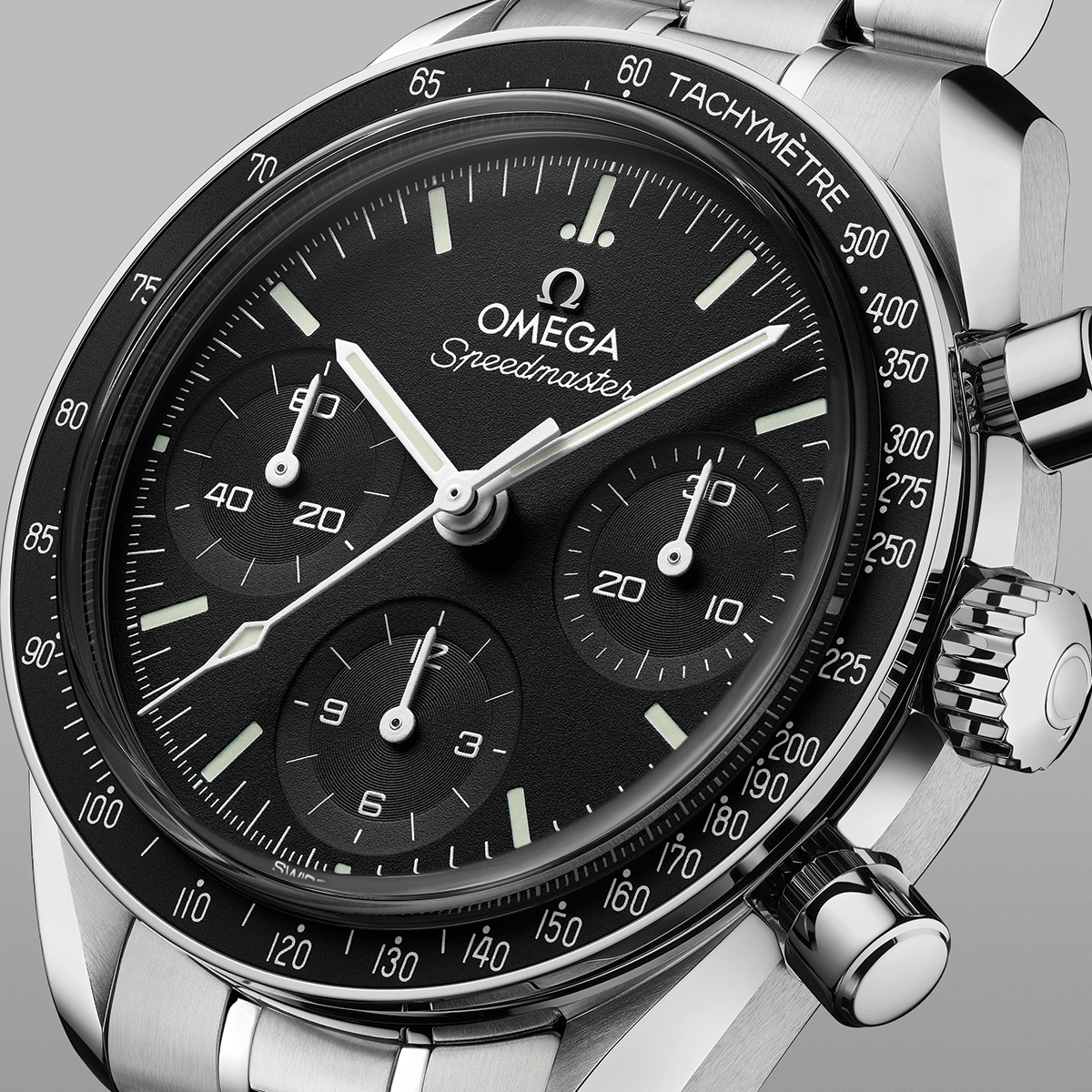 Speedmaster Chronograph 38mm - Black on Bracelet