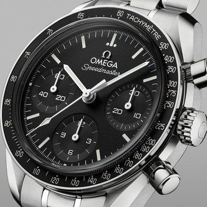 Speedmaster Chronograph 38mm - Black on Bracelet