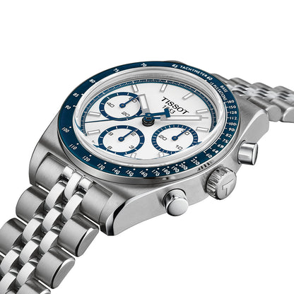 PR516 Automatic Valjoux Chronograph 41mm - White on Bracelet