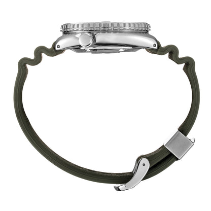 SRPE05 Prospex Automatic Diver 45mm - Green on Rubber Strap