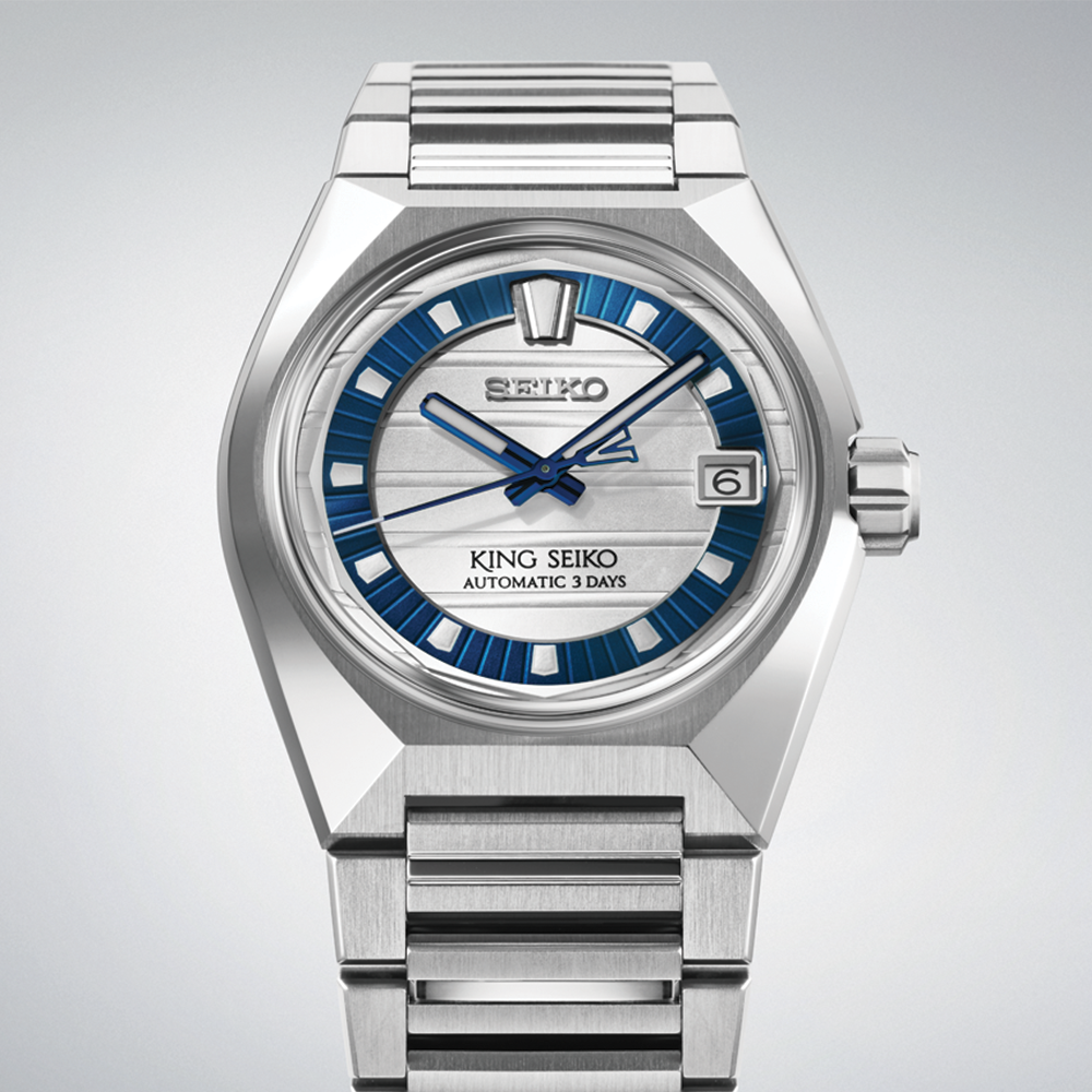 HKF004 King Seiko VANAC Limited Edtion 41mm - Silver on Bracelet