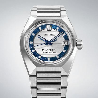 HKF004 King Seiko VANAC Limited Edtion 41mm - Silver on Bracelet