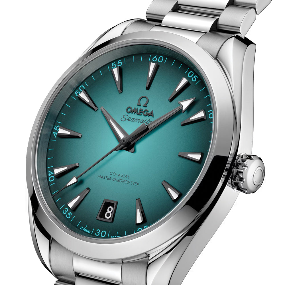 Seamaster Aqua Terra 150M 41mm - Turquoise on Bracelet
