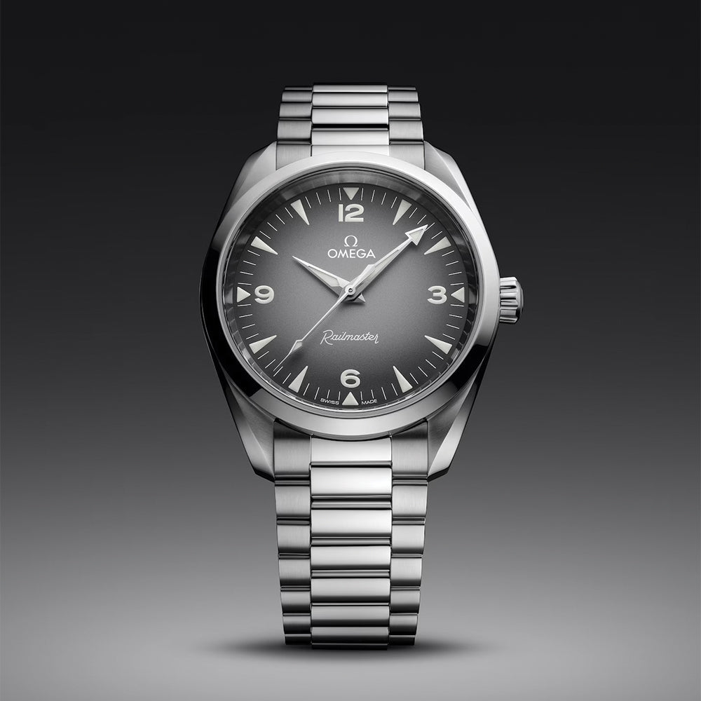 Seamaster Railmaster 38mm - Grey on Bracelet