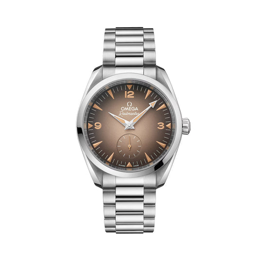 Relógio Seamaster Railmaster Marrom