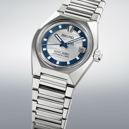HKF004 King Seiko VANAC Limited Edtion 41mm - Silver on Bracelet