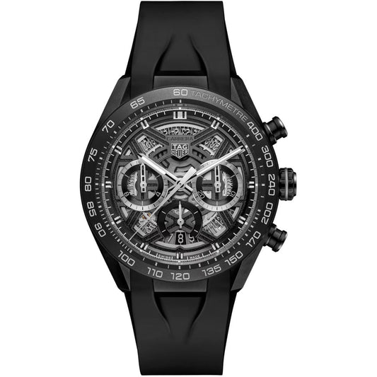 Relógio Carrera Chronograph Extreme Sport Tourbillon Titânio e Carbono Forjado