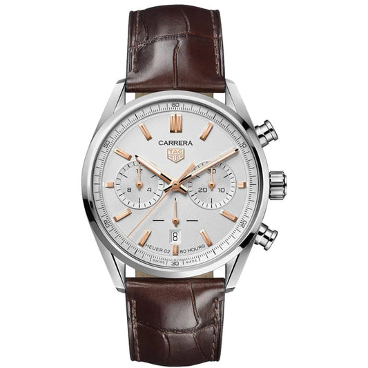 Relógio Carrera Chronograph Automatic Ouro Rosé