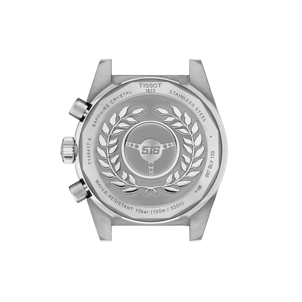 PR516 Quartz Chronograph 40mm - Blue-Black on Bracelet