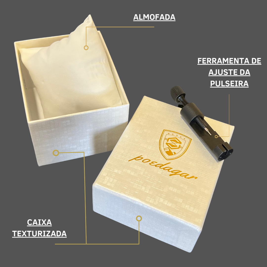 Relógio Poedagar Chronoforge®