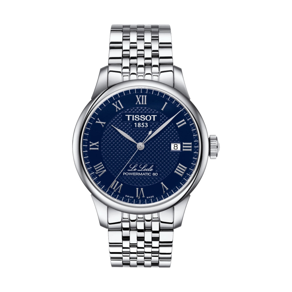 Le Locle Powermatic 80 39.3mm - Blue on Bracelet