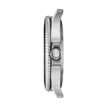 Seastar 1000 Quartz 40mm - Black on Bracelet