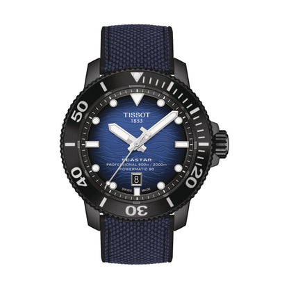 Seastar 2000 Professional Powermatic 80 46mm - Blue on Synthetic Strap
