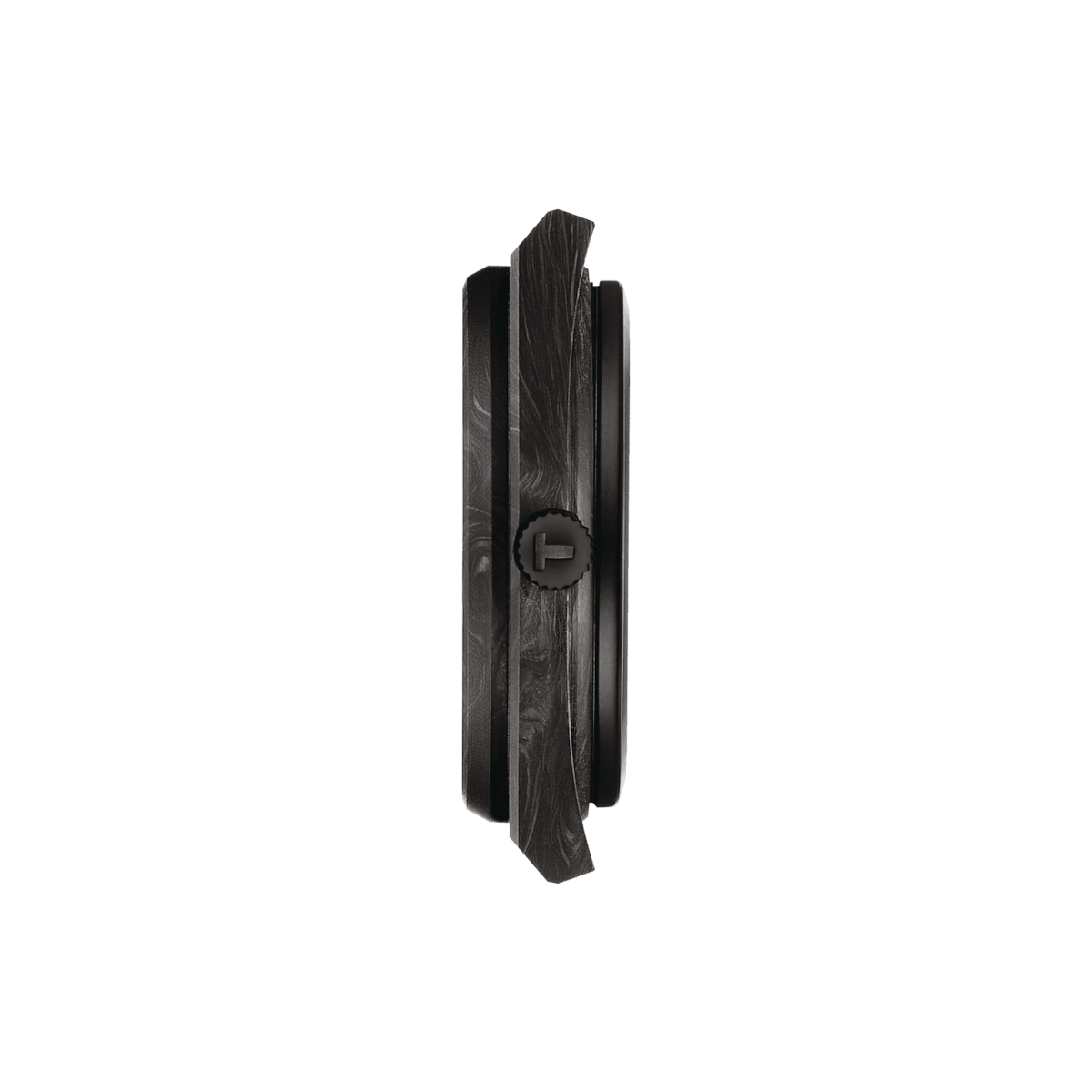PRX Carbon Powermatic 80 40mm - Black on Rubber Strap