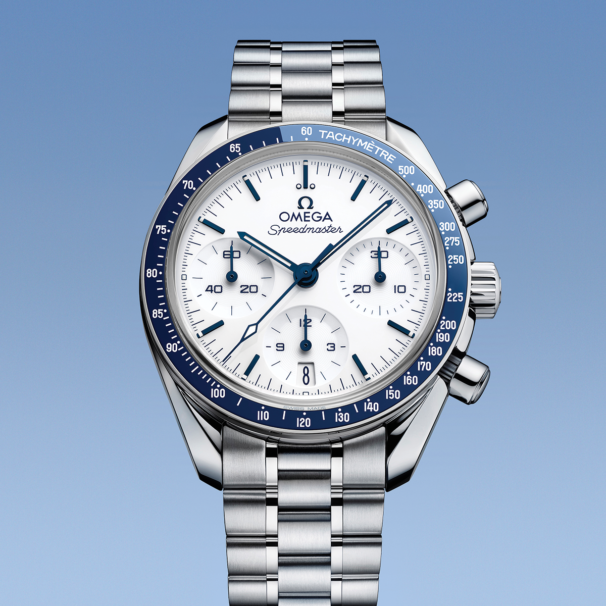 Speedmaster Chronograph 38mm - White on Bracelet