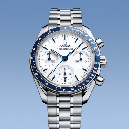 Speedmaster Chronograph 38mm - White on Bracelet