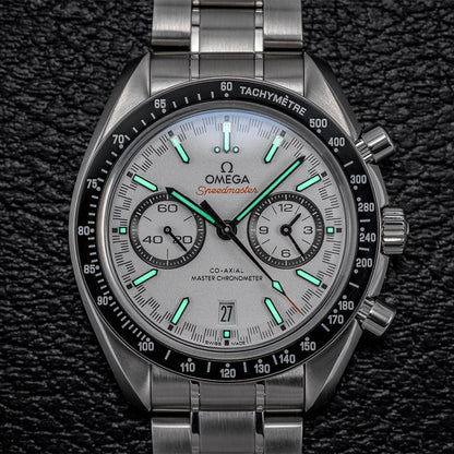 Speedmaster Racing Chronograph 44.25mm - White on Bracelet