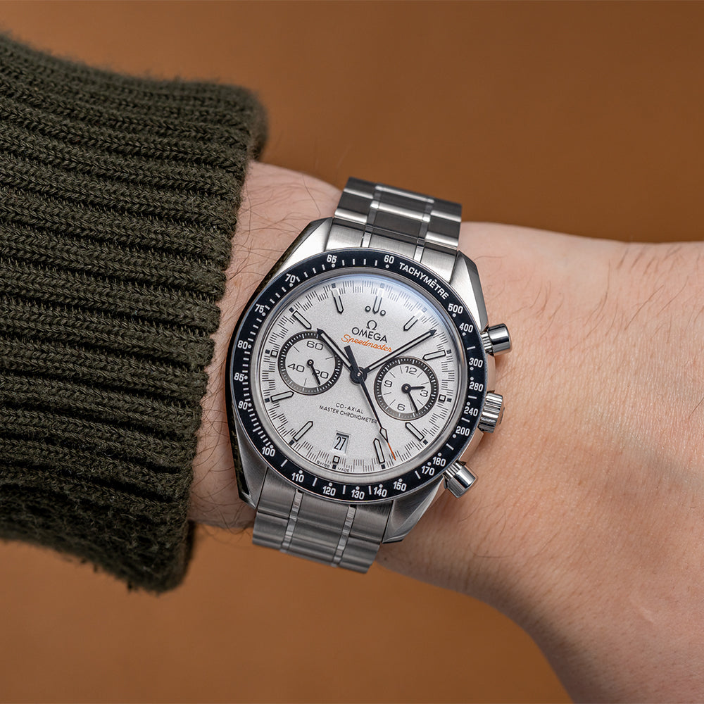 Speedmaster Racing Chronograph 44.25mm - White on Bracelet