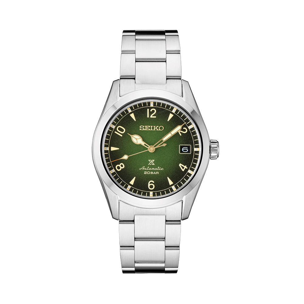 SPB155 Prospex Land 'Alpinist' 38mm - Green on Bracelet