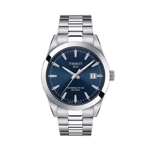 Relógio Gentleman Powermatic 80 Silicium Azul
