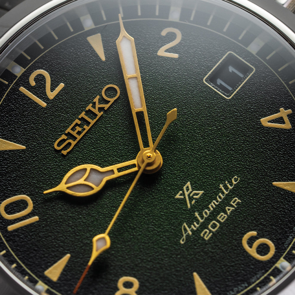SPB155 Prospex Land 'Alpinist' 38mm - Green on Bracelet