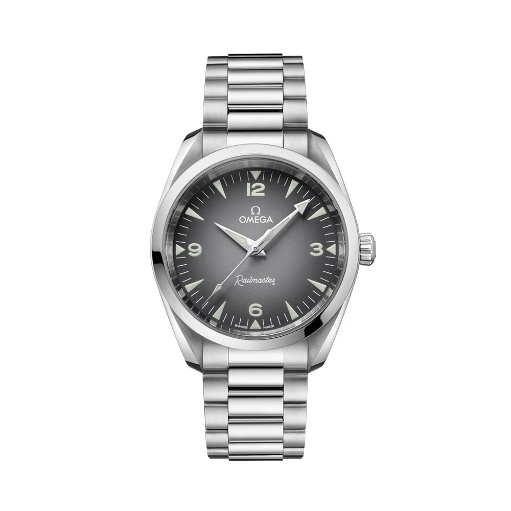 Seamaster Railmaster 38mm - Grey on Bracelet