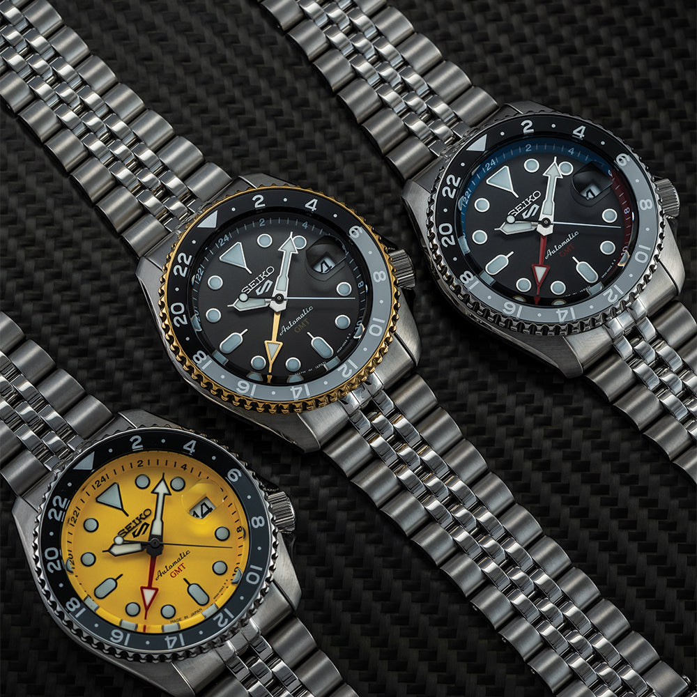 SSK021 5 Sports GMT 42.5mm - Grey on Bracelet