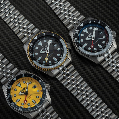 SSK021 5 Sports GMT 42.5mm - Grey on Bracelet