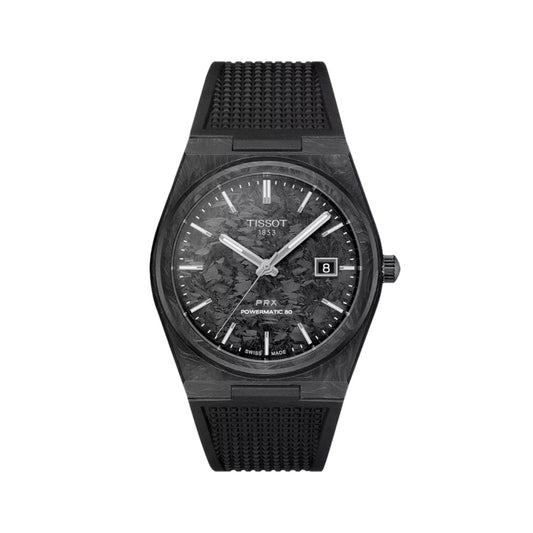 Relógio PRX Carbon Powermatic 80 Preto