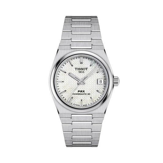 Relógio PRX Powermatic 80 Branco Madrepérola