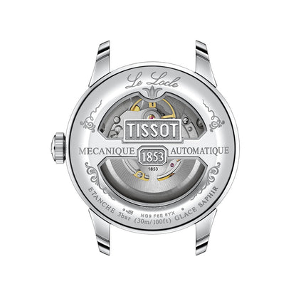 Le Locle Powermatic 80 39.3mm - Silver on Leather Strap