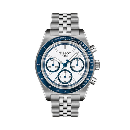 PR516 Automatic Valjoux Chronograph 41mm - White on Bracelet
