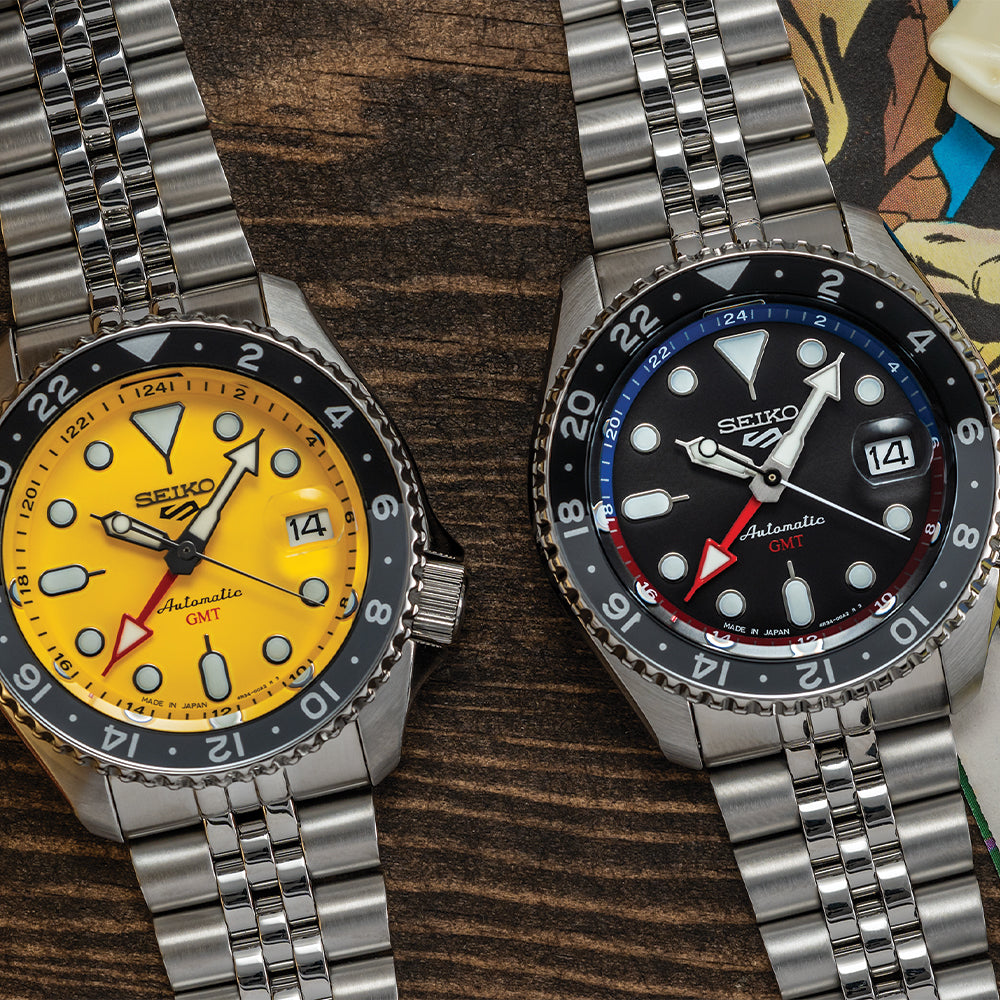 SSK019 5 Sports GMT 42.5mm - Grey on Bracelet