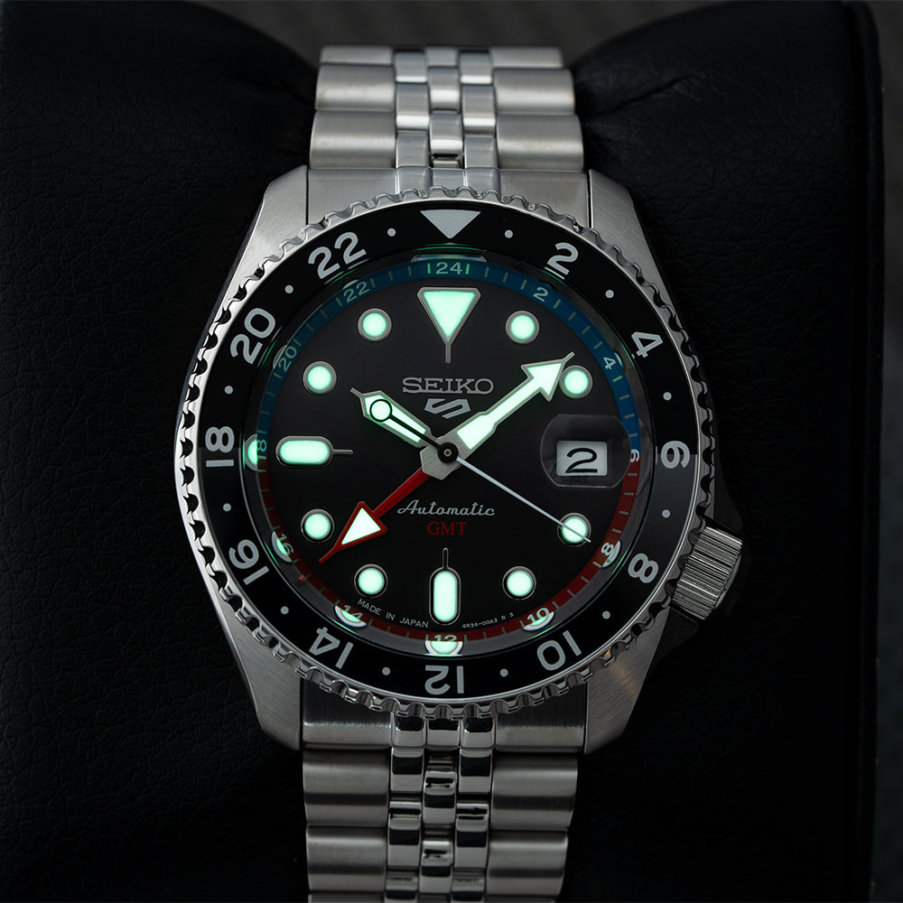 SSK019 5 Sports GMT 42.5mm - Grey on Bracelet