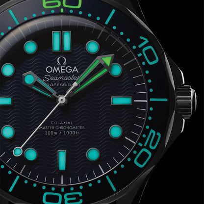 Seamaster Diver 300M James Bond 60th Anniversary Edition 42mm - Blue on Bracelet