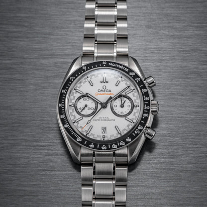Speedmaster Racing Chronograph 44.25mm - White on Bracelet