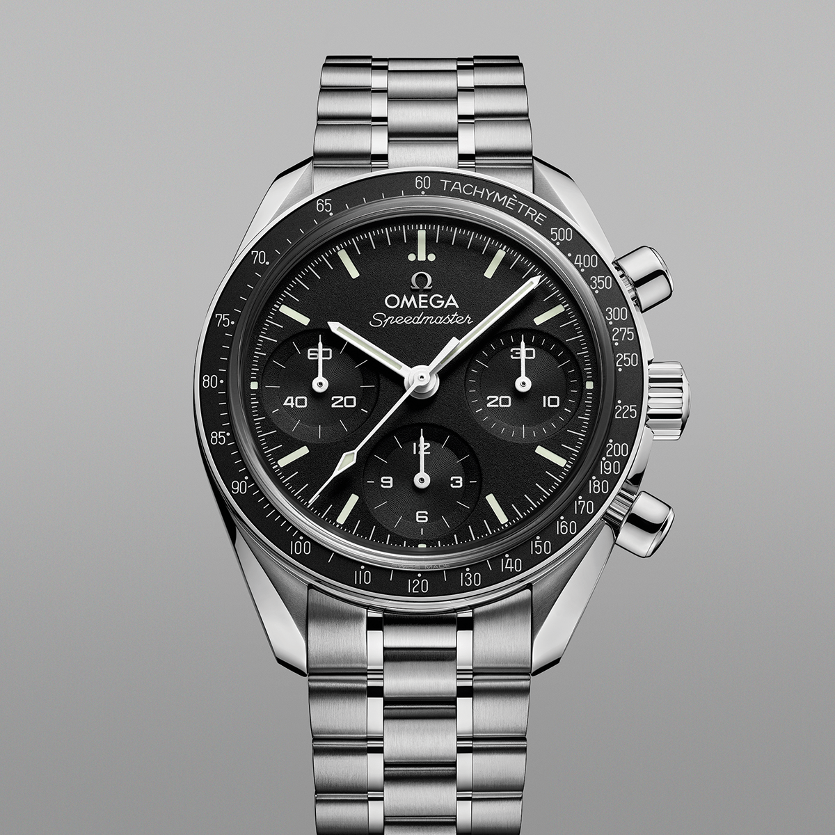 Speedmaster Chronograph 38mm - Black on Bracelet