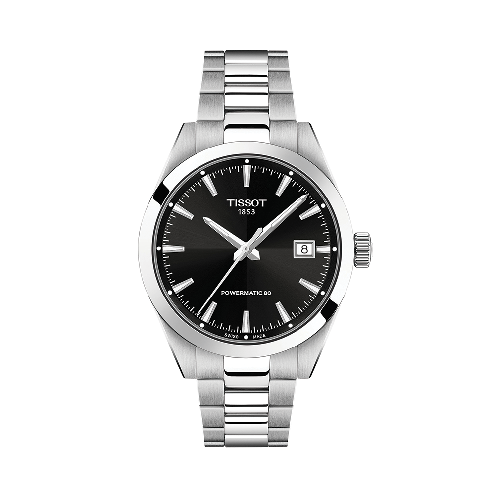 Gentleman 38mm - Black on Bracelet