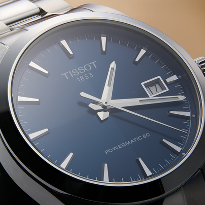 Gentleman 38mm - Blue on Bracelet
