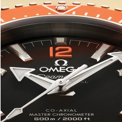 Seamaster Planet Ocean 600M 42mm - Black and Orange on Bracelet