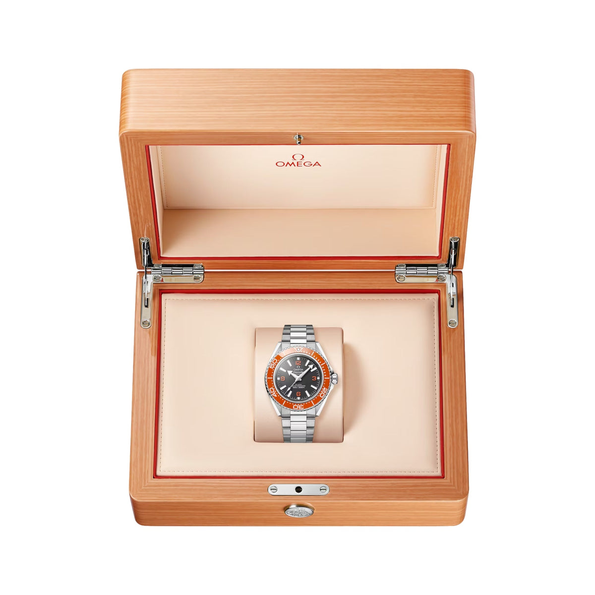 Seamaster Planet Ocean 600M 42mm - Black and Orange on Bracelet