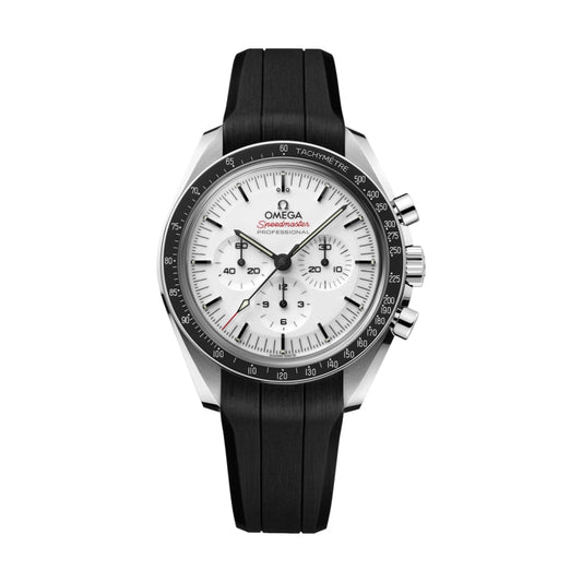 Relógio Speedmaster Moonwatch Sapphire Branco