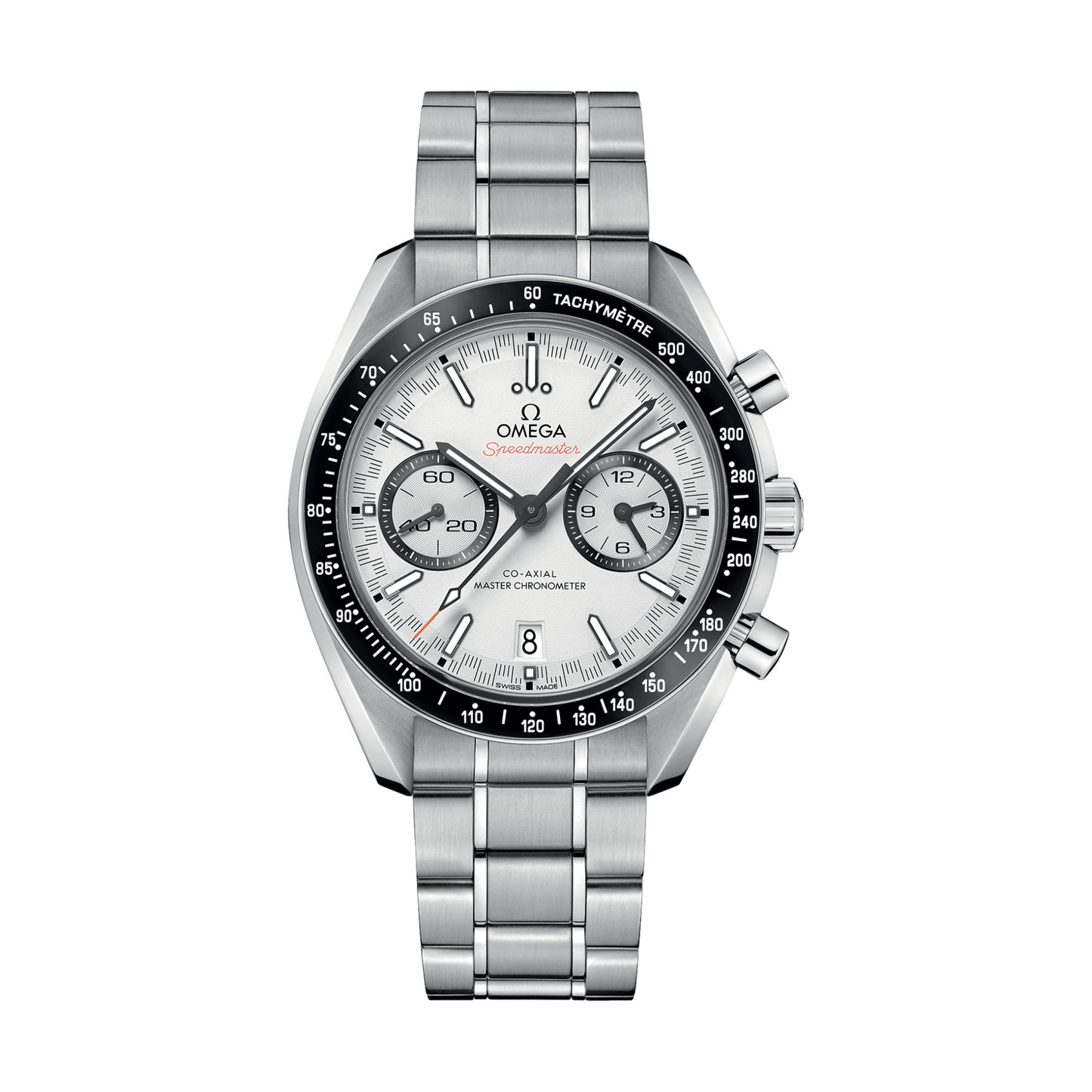 Speedmaster Racing Chronograph 44.25mm - White on Bracelet